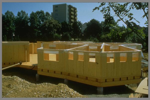 Anwendung
Holz erhält zusehends wieder mehr Bedeutung.